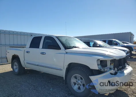 2008 Dodge Dakota Quad Laramie из США, поврежденный, VIN 1D7HW58N38S638604